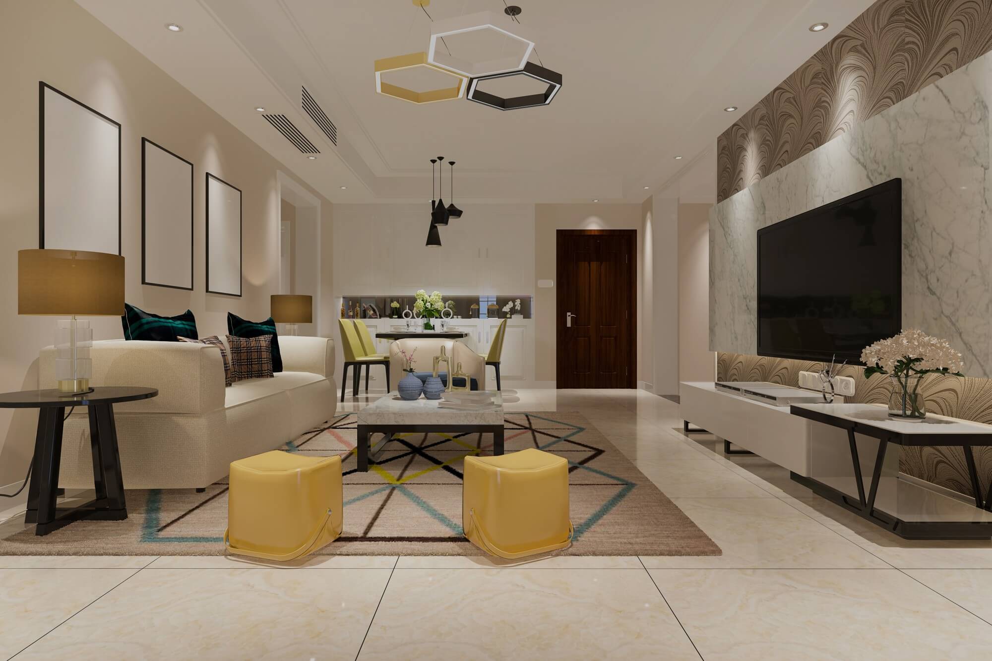 Living room interior designers in Bangalore